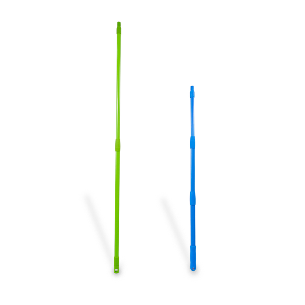 Dry And Wet Chenille Cleaning Duster With EVA Mop Plate And Telescopic Steel Handle