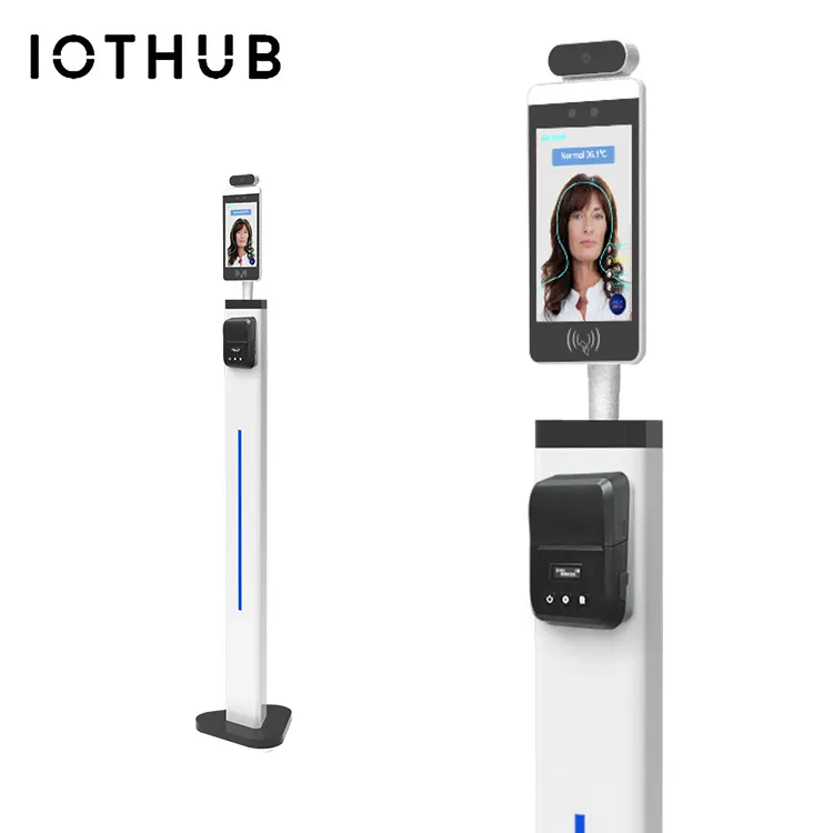 Temperature Human 8/10.1Inch Face 1080P Thermal Camera 21.5 Hand Sanitizing Lcd Recognition 8 Inch Ai Body Scanner 8 "Device