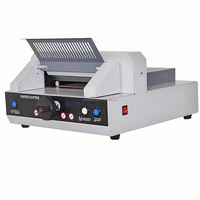 Guillotina Manual para Cortar Papel de 320 mm, Formato A4, para Tarjetas, Fotos y Etiquetas, con Motor, para Oficina, Imprenta y Copistería
