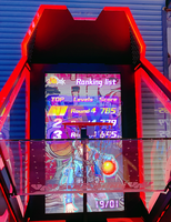 Machine de tir de basket-ball personnalisée à pièces d'arcade 55 "Machine de jeu d'arcade de basket-ball LCD