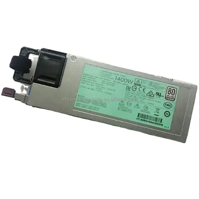 Original for HP DL388 G9 1400W Server Power Supply 733428-101 733427-001 754383-001 720620-B21 DPS-1400CB a 100% Tested