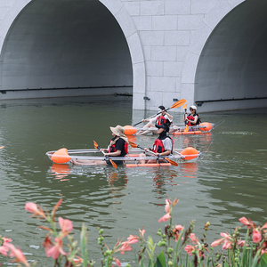 <span class=keywords><strong>Kayak</strong></span> transparent en PC rigide 2-3 places, durable, vente en gros pour le tourisme et les excursions - Product Image 3