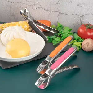 Stainless Steel Hot Plate Dish Bowl Clip Anti-Scalding Gripper Retriever Pliers Crock Clips Anti-hot Clamp Pot Pan Holder