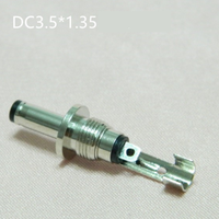 Nickel Plomb Cuivre 10A Dc Prise Mâle Taille Différente 2.5mm 2.1mm 1.7mm 3.5mm Prise