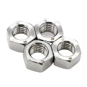 Grade 4/8 너트/10 DIN934 전기 아연 도금 육각 볼트 강철 탄소 소재 아연 도금 12mm/14mm/15mm M1.6 산업용