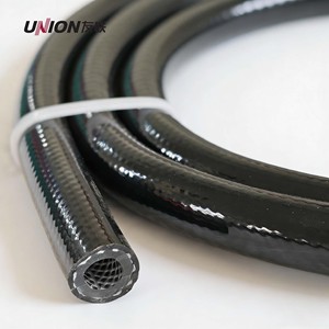 <span class=keywords><strong>Tuyau</strong></span> de <span class=keywords><strong>gaz</strong></span> tressé flexible et durable en PVC noir haute pression pour cuisinière à <span class=keywords><strong>gaz</strong></span> GPL, cuisine et usage domestique, conforme ROHS - Product Image 1