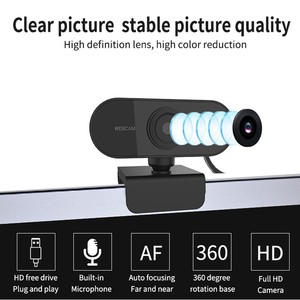 <span class=keywords><strong>Webcam</strong></span> Full Hd 1080 <span class=keywords><strong>P</strong></span> Webcams Usb Met Microfoon Voor Video Bellen Hd Web Camera Voor Computer Clip-OnデジタルVideo Webcamera - Product Image 4