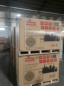 Pompe à chaleur air/eau monophasée Starburst Grey A+++ Eco Deluxe Series R290 3D DC Inverter <span class=keywords><strong>pour</strong></span> usage commercial léger 50-70kW en acier inoxydable - Product Image 5