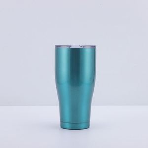 40oz Gradient Curved Tumbler Stainless Steel <b>Double</b> <b>Wall</b> Vacuum Insulated Mug with 2 in 1 Lid Perfect - Product Image 3
