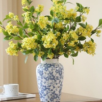 Großhandel Künstliche Flieder-Blumensträuße für Wohnzimmer Esstisch Heimdekoration
