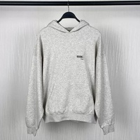 Ensemble de survêtement en molleton à capuche avec logo pour couple, streetwear décontracté, pull en coton et pantalon de survêtement, coupe-vent, deux pièces
