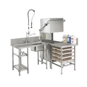 Lavavajillas Automático Independiente para Cocina Comercial con Kit de Instalación - Product Image 4