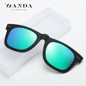 แว่นกันแดดแบบหนีบ Danda เลนส์ TAC สีดำ ป้องกันรังสียูวี 400 มองเห็นได้ในเวลากลางคืน เหมาะสำหรับทุกเพศ ใช้ขับรถ ป้องกันแสงแดด - Product Image 2