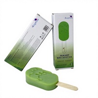 Angelina OEM/ODM Rosin Professionelle Harte Heißwachs-Sticks 100G Aloe-Wachsblock für Beine, Körper, Gesicht, Bikinizone/Intimbereich