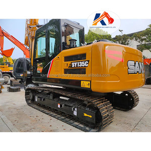 Sany SY135C โปรรถขุดตีนตะขาบพร้อมปั๊มเครื่องยนต์ของอีซูซุส่วนประกอบหลักของมอเตอร์ - Product Image 1