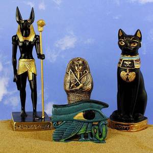 Bán buôn kim tự tháp Pharaoh xác ướp nhân sư Ai Cập Cổ Đại Ai Cập Cleopatra khufu Pharaoh nhân sư Nữ Thần Isis - Product Image 4