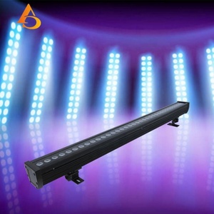 Iluminación LED para Escenarios, Barra de Luz LED RGB de 36 Piezas y 3W, Resistente al Agua IP65, Color Negro - Product Image 1