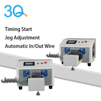Machine automatique de dénudage et de torsion de fils à double conducteur 3Q FY-806N avec rouleaux, précision de 0,01 mm, pour fils de 0,1 à 1 mm²
