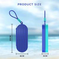 Estuche Protector de Silicona para Gafas y Lentes, a Prueba de Polvo, con Diseño Portátil para Viajes
