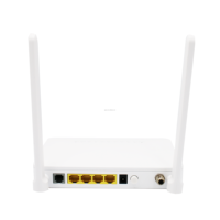La Chine fabrique une excellente qualité 4GE PON CATV ONT ONU avec routeur FTTH ONU de fibre de connecteur SC/UPC