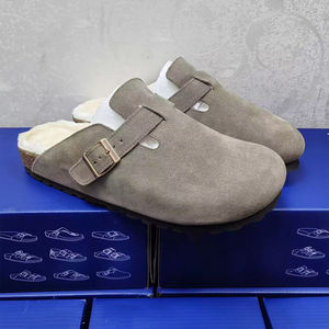 Sabots unisexes, mules, semelle en liège souple, soutien de la voûte plantaire, orthopédiques, à enfiler, toutes saisons - Product Image 2