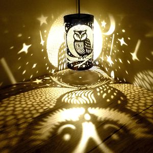 Regalos de cumpleaños con diseño de búho para mujeres, madres, abuelas, lámparas solares, decoración de jardín impermeable para exteriores, luces LED colgantes - Product Image 3