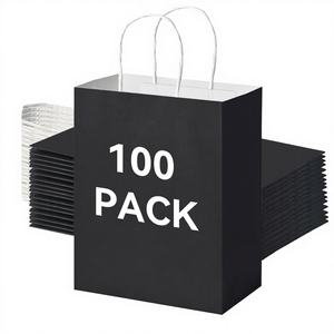 Bolsas de Papel Reciclado con Diseño de Marca Personalizado, Bolsas Promocionales para Ferias Comerciales y Eventos Minoristas - Product Image 4