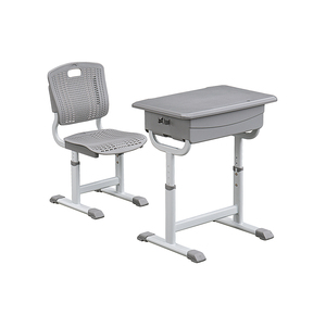 Diseño moderno de alta calidad, silla de escritorio de plástico PP de altura ajustable para un solo estudiante, silla escolar y juego de escritorio para estudio - Product Image 6