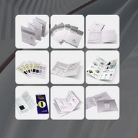 Impression offset sur papier cuivré verni, fabricant de dépliants, brochures couleur, impression promotionnelle avec logo UV
