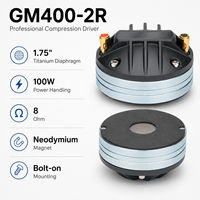 Haut-parleur de compression professionnel haute performance en néodyme, gorge de 1 pouce, diaphragme en titane de 1,75 pouce, 100 W pour enceinte KTV PA