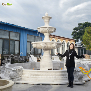 Grande Fontana d'Acqua in <span class=keywords><strong>Marmo</strong></span> per Giardino Esterno in Vendita - Product Image 1