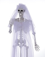 Modelo de Esqueleto Articulado al por Mayor, Figura Humana de Cuerpo Completo, Juguete Decorativo para Halloween, Novios
