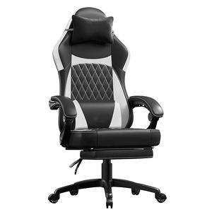 Venta directa de fábrica Scaun Gaming Stuhl reclinable Tilt-Locking Task Silla de videojuegos con reposapiés extensible para la máxima comodidad - Product Image 3