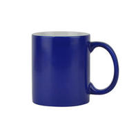 MIDA Special Mug Magique à Changement de Couleur 11oz, Mug de Sublimation Peignable à Chaleur, Mug à Café Vierge