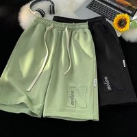 Shorts de sport de luxe pour hommes Pantalons mi-longs décontractés Pantalon cinq points pour jeune homme de grande taille pour l'été