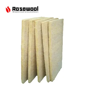 Basalt Rock Wool Thermal Insulation Manufacturer Rock Wool Panel Rock Wool Board For Sale