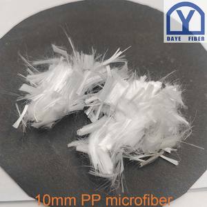 Fibre de polypropylène coupée courte en monofilament PP de 9 mm pour béton - Product Image 3