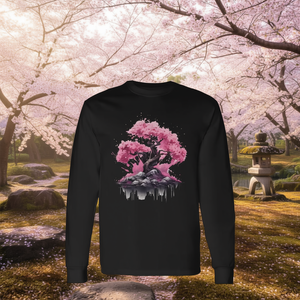 Camiseta de manga larga para amantes de los árboles de cerezo Sakura Japan Lover - Product Image 3