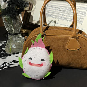 Новое поступление, мягкие плюшевые игрушки с клубникой, мягкие забавные фрукты, брелок, кукла - Product Image 5