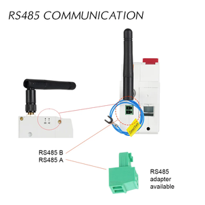 Système d'automatisation domestique de haute qualité Tasmota, interrupteur intelligent MCB ESP32 C2 1P, disjoncteur WIFI pour la maison - Product Image 4