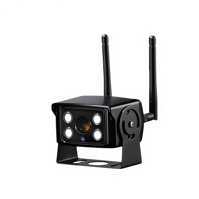 In-Car 4G/5G Wireless 1080p CCTV Camera with Two-Way Intercom IP66 Waterproof for Excavator & Truck Monitoring