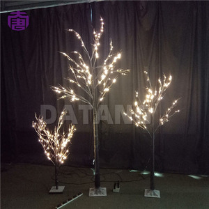 White <b>LED</b> Birch <b>Tree</b> <b>Light</b> IP65 Waterproof Christmas Outdoor & Indoor Landscape <b>Lighting</b> for Plaza Mall Resort Night Decoration - Product Image 4