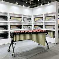 Tengfei Brand Professional Wood Marimba 2200mm Length Heavy Duty Adjustable Foldable Handmade Percussion Instrument Aluminum