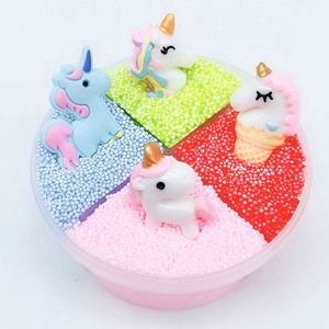 อุปกรณ์เสริมยูนิคอร์น ของเล่นดินโพลิเมอร์ ของเล่นสไลม์และอุปกรณ์สไลม์ ดินน้ำมันและอุปกรณ์เสริมสไลม์พร้อมดินฝ้าย - Product Image 3