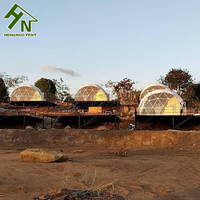 Dôme géodésique personnalisé de 6 m pour hôtel, glamping et camping en extérieur – Chine