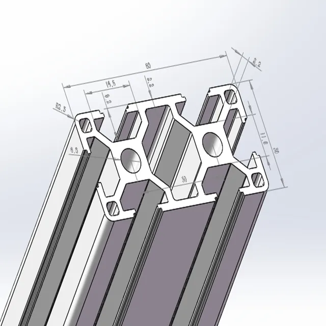 큰 이미지보기 알루미늄 압출 코너 3 방향 큐브 커넥터 브래킷 2020 프린터 부품 공유 v 슬롯 열기
