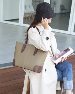 Sac à main en cuir véritable grande capacité, sac bandoulière, sac fourre-tout pour femme – Offre spéciale - Product Image 4