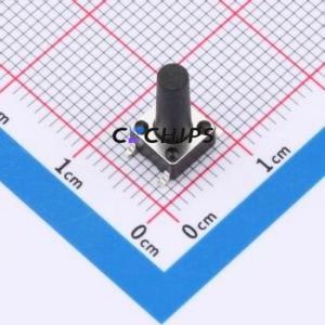 TS014-TBW1FH13.0 Tactile Switch SMD-4P,6x6mm Switch Single Pole Single Throw Round Button 2.5N Vertical Mount - Product Image 1