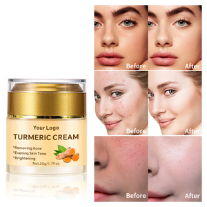 <span class=keywords><strong>Crème</strong></span> hydratante Anti-rides anti-âge pour femmes Lotion pour le <span class=keywords><strong>visage</strong></span> Beauté Vitamine C Curcuma Collagène Fabriqué Experts en soins de la peau - Product Image 1