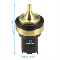 Sensor Suhu Air Pendingin Mobil Laris 1338F8 96566364 9810048680 13627535068